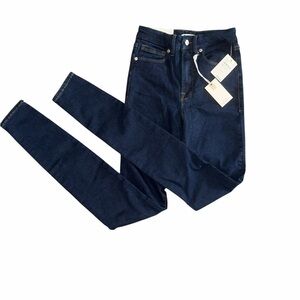 Good American Always Fits Good Legs High Rise Skinny Jeans with Long Inseam